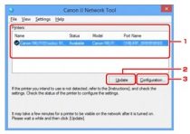 Canon IJ Network Tool Ver.4.7.0a