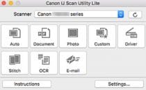 Canon IJ Scan Utility Lite