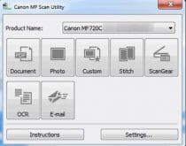 Canon Mf Network Scan Utility